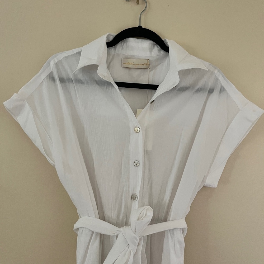 Natalie Martin Harper Maxi Cotton Dress NWT XS - Picture 6 of 6